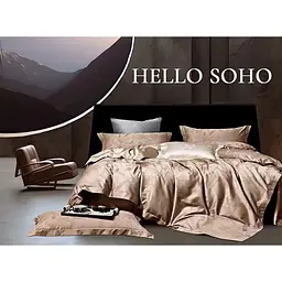 Комплект постільної білизни Soho Boutique євро Bouquet Latte (A130095) - мініатюра 2