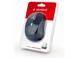 Миша Gembird MUSW-6B-01-B Black (MUSW-6B-01) - мініатюра 2