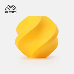 Пластик для 3D друку Bambu Lab PLA Basic Жовтий (Sunflower Yellow, 10402), філамент 1.75 мм, 1 кг, без котушки