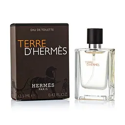 Оригінал Мініатюра Hermes Terre d'Hermes 12.5 мл Туалетна вода - мініатюра 2
