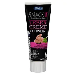 Крем-ласощі для котів Dr.Clauder's Snack IT Liver Cream Pork зі свининою