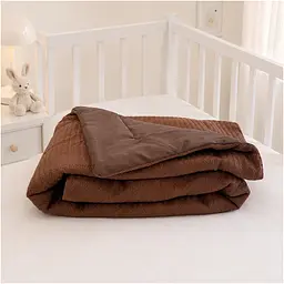 Плед дитячий MirSon Premium Pique Brown 60х80 см (2200013893615) - мініатюра 4