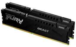 Модуль пам'яті Kingston Fury DDR5 32GB (2x16) 5600MHz Beast Black AMD EXPO (KF556C36BBEK2-32)