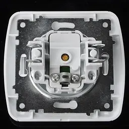 Розетка ТВ Brille MB-1TV wh біла (L139-005) - мініатюра 2