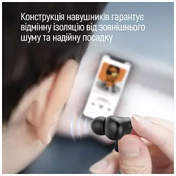 Навушники ColorWay TWS-3 Earbuds Black (CW-TWS3BK) - мініатюра 11