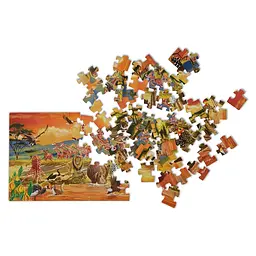 Мега-пазл Melissa&Doug Сафарі, 100 елементів (MD12873) - мініатюра 2