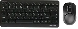 Комплект (клавіатура, миша) A4Tech Fstyler FG1112 Чорний