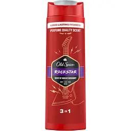 Гель для душу та шампунь Old Spice 3 в 1 Rockstar 400 мл