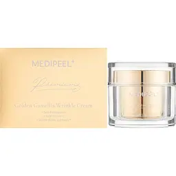 Крем для обличчя Medi-Peel Premium Golden Camellia Wrinkle Cream від зморшок 50 г - мініатюра 2