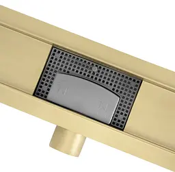 Душовий канал Rea Neox 60 см з мокрим затвором 2-в-1 gold REA-G2561 - мініатюра 3