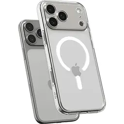 Чохол Spigen Liquid Crystal MagSafe для Apple iPhone 17 Pro Max Clear White (ACS10394) [149392] - мініатюра 3