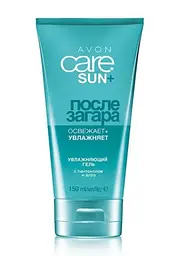 Зволожувальний гель після засмаги Avon Care Sun+ з пантенолом та алое, 150 мл - мініатюра 1