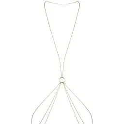 Ланцюжок для тіла Bijoux Indiscrets Magnifique 8 Body Chain - Gold - мініатюра 2