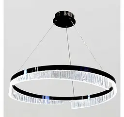 Світлодіодна підвісна люстра Artlight 2001/60BK, 50 Вт, чорна - мініатюра 3
