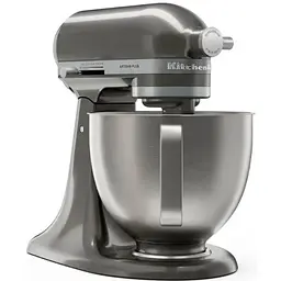 Кухонная машина KitchenAid Artisan Plus 4,7 л 5KSM50PKVEMS с откидным блоком, серебряный медальон - миниатюра 9