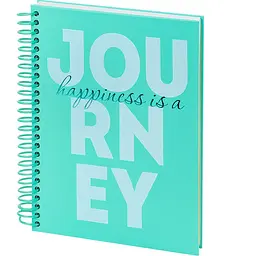 Блокнот А5 Axent Journey на спіралі тверда обкладинка 120 аркушів клітка (8464-3-A) - мініатюра 2