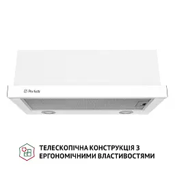 Витяжка телескопічна Perfelli TL 6212 WH 700 LED - мініатюра 2