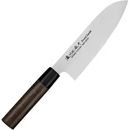 Ніж кухонний Satake Kenta Walnut Сантоку 170 мм (808-026)