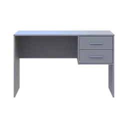 Офісний стіл Doros Т2 Сірий 120х60х75 (81339321) - мініатюра 3