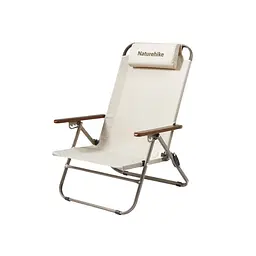 Крісло складане Naturehike CNK2550JJ012, залізо, бежевий