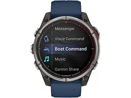 Спортивний годинник Garmin Quatix 8 51 mm AMOLED Marine GPS Smartwatch (010-02905-91) - мініатюра 2