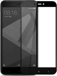 Захисне скло Tempered Glass Full Cover Xiaomi Redmi 4X black
