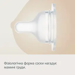 Уцінка.  Соска силіконова до пляшечки Canpol babies S-Shape M повільна 2 шт. (59/892) - мініатюра 8
