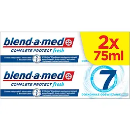 Зубна паста Blend-a-med Complete Protect 7 Екстрасвіжість 2х75 мл