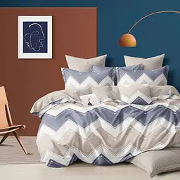 Постельное белье двуспальное Dushka Home Поликотон 21106 180х215 см