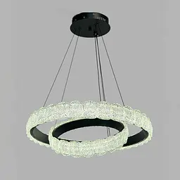 Led люстра кільця Linisoln 1532-60*40 BK