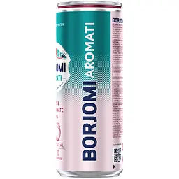 Напій безалкогольний Borjomi Aromati газований з ароматом Вишні та Гранату з/б 0.33 л - мініатюра 2