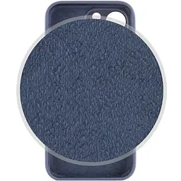 Чохол Silicone Case Full Camera Protective AA для Apple iPhone 14 Pro 6.1" Темно-синій / Midnight blue - мініатюра 3