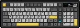 Клавіатура бездротова Ajazz AK980 V2 Maillard Switch Black (AK980-V2-M-BGY) - мініатюра 2