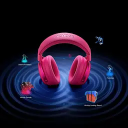 Ігрові навушники MCHOSE X9 Rose Red (MC-X9-3) - мініатюра 3