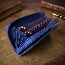 Жіночий гаманець Tony Perotti New Rainbow 1192 bluette (90089) Синій - мініатюра 8