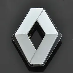Емблема для Renault 21 63 x 77 мм пластикова.