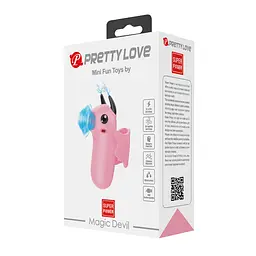 Вібростимулятор PRETTY LOVE MAGIC DEVIL, 10 thrusting settings 1 electric shock function PRETTY LOVE BI-300070-1 102049 - мініатюра 6