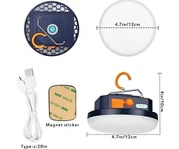 Ліхтар-лампа LED 30W Tent Light павер-банк 9900 mAh (MOS-14) - мініатюра 2