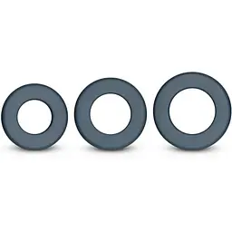 Набір ерекційних кілець BOners 3-Piece Hefty Cock Ring Set - мініатюра 4