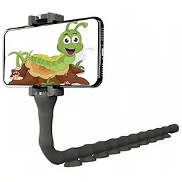 Гнучкий тримач для телефону Cute Worm Lazy Holder - мініатюра 4