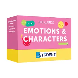 Картки для вивчення англійської мови English Student. Emotions & characters