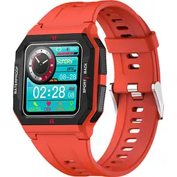 Розумний годинник Gelius Pro GP-SW006 Old School Red - мініатюра 6