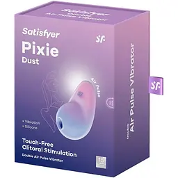 Вакуумний стимулятор Satisfyer Pixie Dust Violet/Pink (SO8972) [108372] - мініатюра 6