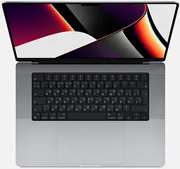 Ноутбук Apple MacBook Pro 16 M1 Pro 32GB/2TB 16-core GPU Space Gray 2021 [Z14W00108] [61478] - мініатюра 2