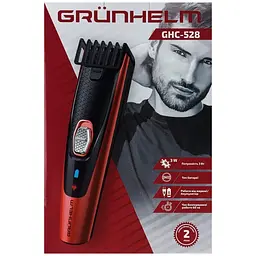 Машинка для стрижки Grunhelm GHC528 акумуляторна (118762) - мініатюра 7