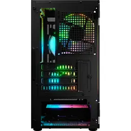 Корпус для ПК Logic concept PORTOS MESH+GLASS ARGB fans 3x120mm BLACK (AM-PORTOS-10-0000000-0002) - мініатюра 10