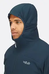 Чоловіча легка утеплена куртка Rab Xenair Alpine Light Jacket M Темно-синій - мініатюра 3