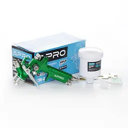 Фарборозпилювач Apro HVLP-Mini пластиковий в/б Ø 0,8 мм 110 мл 30412 - мініатюра 5