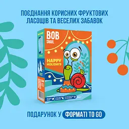 Набір Bob Snail Різдвяний бокс з іграшкою та наліпками 140 г - мініатюра 2