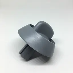 Ручка регулювання + лімб для плити Ardo A5540G6, A5640G6, C6640G6, A554VG6, загальна довжина 54 мм, сіра, 326158500 - мініатюра 2